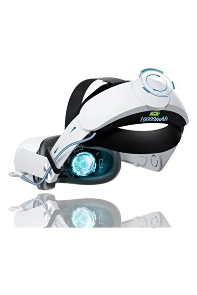 Saqico Oculus Quest 2 Için Pilli Kafa Bandı Battery Strap For Quest 2