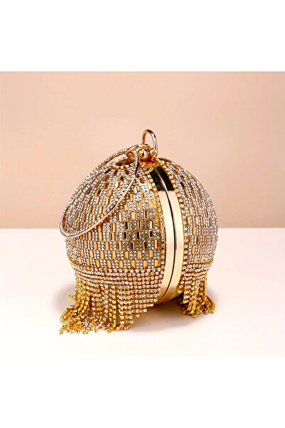 FashionForYou Τσάντα από δεύτερο χέρι, Shining Sphere, κρύσταλλα, γεωμετρική ...