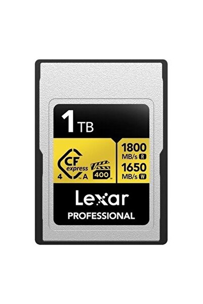 Lexar 1tb Professıonal Gold LCAGOLD001T- Rneng Cfexpress 4.0 Type-A Kart