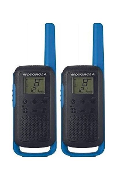 Motorola TLKR- T62 2li Paket Pmr El Telsizi Mavi