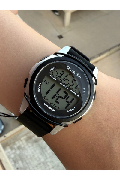 Jaga Digital 10 Atm Waterproof Guaranteed Children's Wristwatch