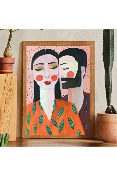 woodhomeworks Ένα τεμάχιο Διακόσμηση γραφείου σαλονιού ζωγραφική Vrynt