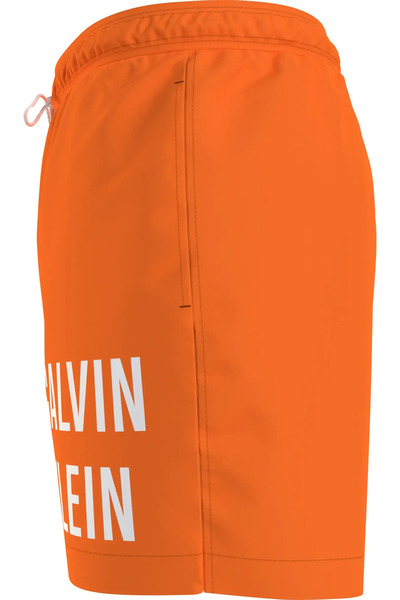 Calvin Klein MEDIUM DRAWSTRING Erkek Turuncu Deniz Şortu