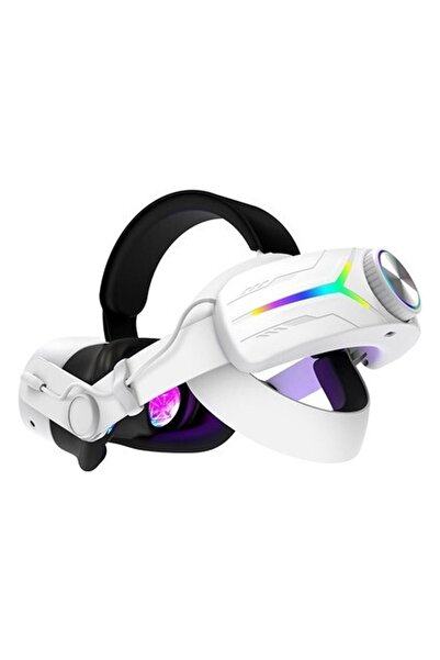 QWOS Kafa Bandı Rgb Comfort Pil 12000MAH Quest 3s Için (Sadece Aksesuar)