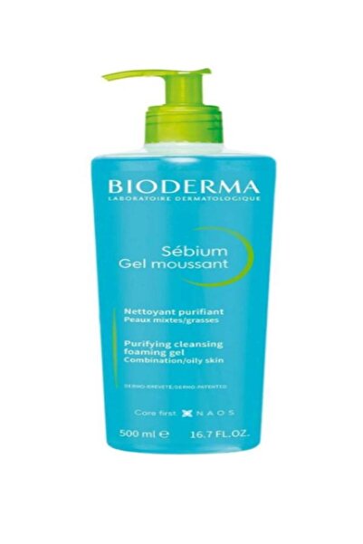 Bioderma جل سيبيوم موسانت 500 مل - منظف رغوي منقي للبشرة المختلطة والدهنية