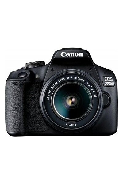 Canon EOS 2000D 18-55MM DC III DSLR Dijital Fotoğraf Makinesi İthalatçı Garan...