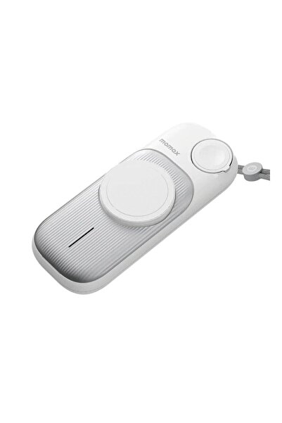 Momax Airbox Go Power Capsul 10.000 Mah 3 In 1 Wireless Charger