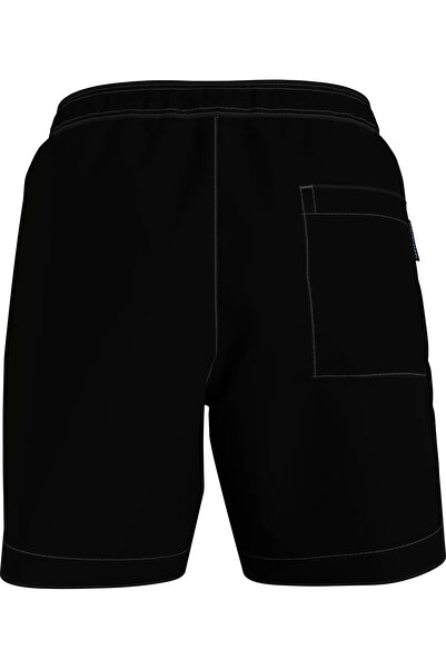 Calvin Klein MEDIUM DRAWSTRING Erkek Siyah Deniz Şortu