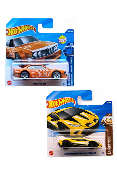 HOT WHEELS BMW 635 CSI - Lamborghini Huracan Sterrato (2li Set)
