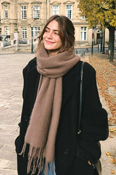 LAGRANZE Women's Soft Textured Loose Scarf Shawl