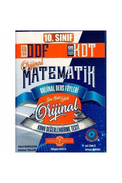 Orijinal Yayınları Yayınları 10. Sınıf Matematik Orj.ders Föyleri Konu Değerl...