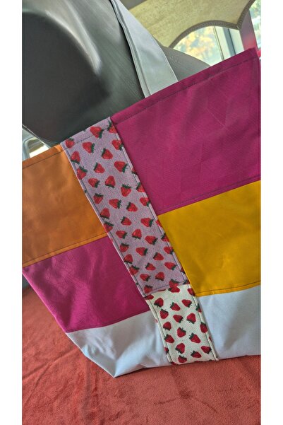 Makyajistanbul HG EL ÇANTASI suni deri ve desenli siyah