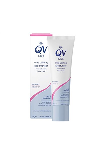 Qv كيوفى ايجو مرطب للبشره الحساسه وردى 75 جم