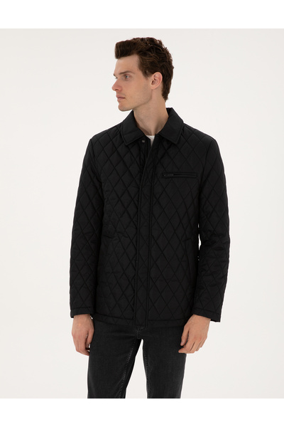 Pierre Cardin Siyah Gömlek Yaka Mont 50313920-VR046