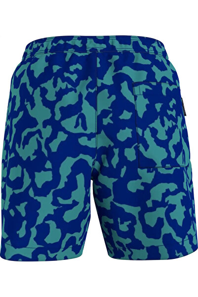 Calvin Klein MEDIUM DRAWSTRING-PR Erkek Mavi Deniz Şortu