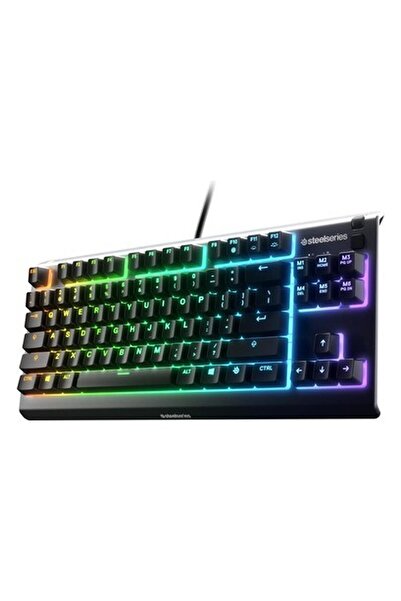 Store Apex 3 Tkl Türkçe Gaming Klavye Tenkeyless, 8 Bölge Rgb Aydınlatma Türkçe Qwerty