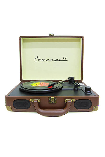 moryconcept Crownwell Retro Pikap – Ahşap Gövde, Bluetooth ve Hoparlör Girişli