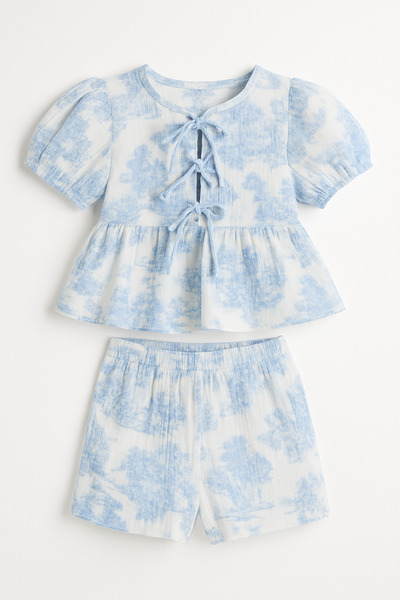 greenmoss Muslin Girl's Set