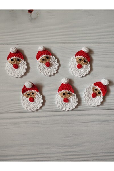 MİESSA زينة محبوكة لعيد الميلاد (6 قطع) زينة محبوكة لعيد الميلاد ورأس السنة ا...