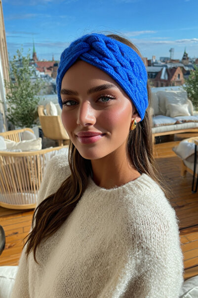 LAGRANZE Bandă de păr tricotată de iarnă pentru femei