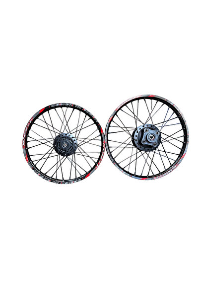 OEM CG Ride it jant 17-19 1.20 SET HALİNDE SİYAH ÖN DİSKLİ MODEL (17jant) ARK...