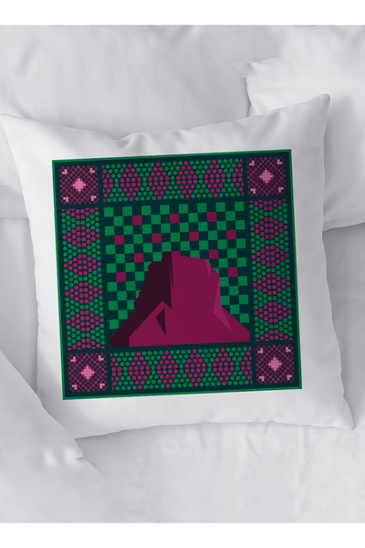 LOWHA Polyester Pillowcase Cushion Cover for Saudi National Day
