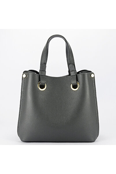 SOFILINE Geantă din piele naturală gri mediu închis 8916 129