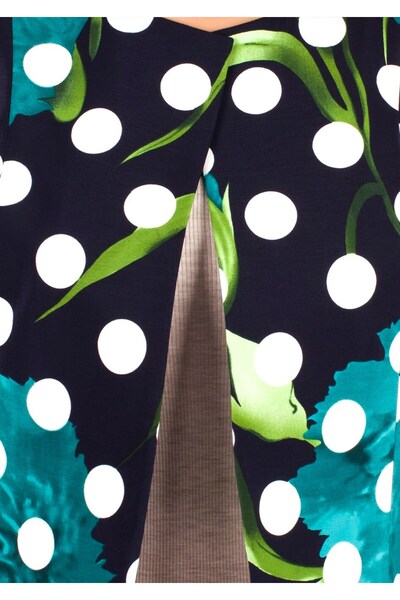 AD Fashion Women's jacket with floral print S03i580 - 44 EU