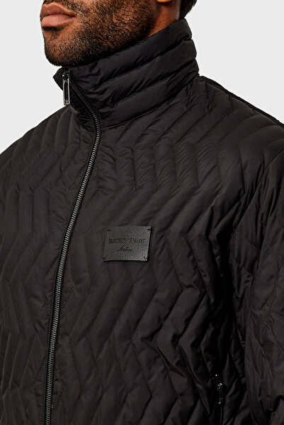Emporio Armani Quilted down Filled Stand Collar Puffer Jacket Men's Jacket Em003415 Af18231 Uc001