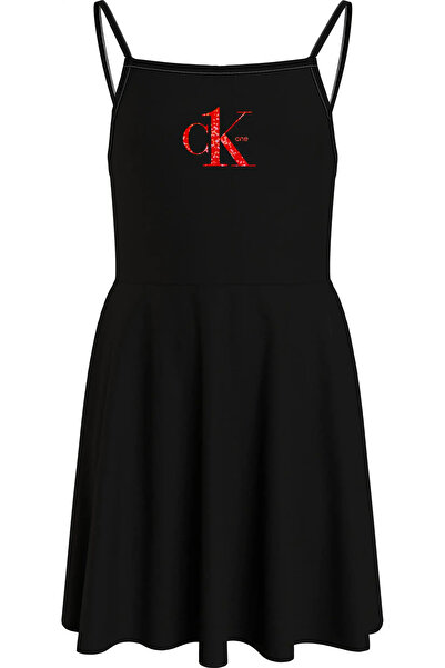 Calvin Klein DRESS Kadın Siyah Elbise