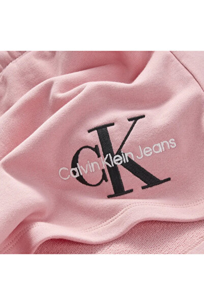 Calvin Klein MONOGRAM OFF PLACED Kadın Pembe Etek