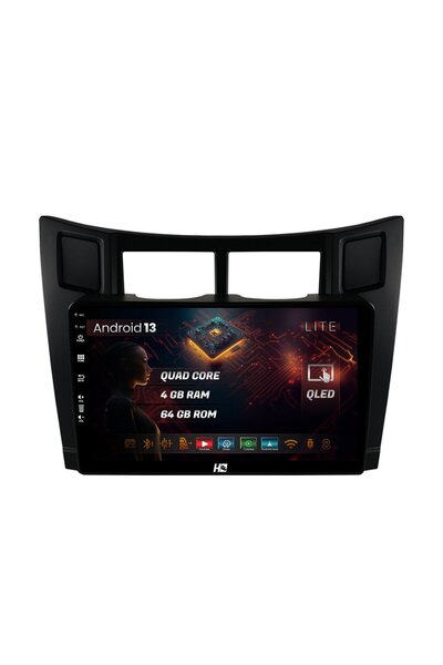 HUB64 Navigatie Toyota Yaris (2005-2012), 4GB RAM, Quadcore, Carplay, Android...