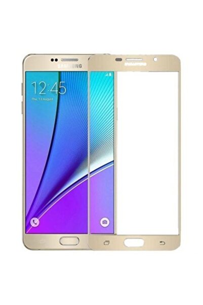 Samsung Galaxy A5 (2016) Full-Face Tempered Glass Screen Protector - Gold