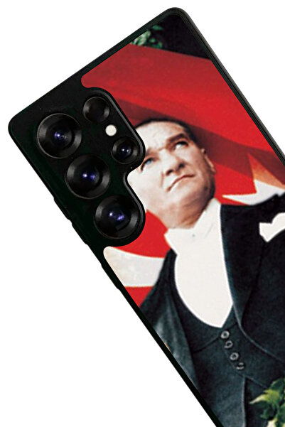 Aksel Kılıf Samsung Galaxy S25 Ultra Compatible Matte Black Case, Soft Silicone, Protective, Shock Absorbing Cover Case