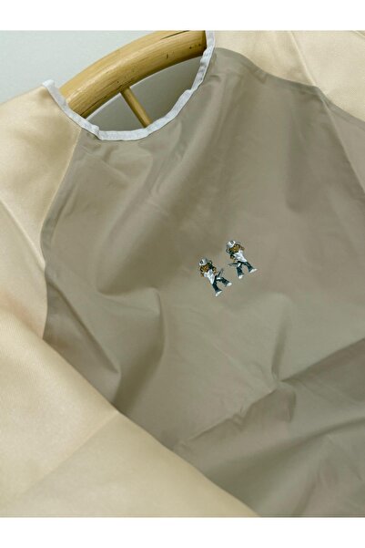 winingo Anaokulu Lüks Boyama Önlüğü + 6'lı Parmak Boya Seti (15ml*6 adet)