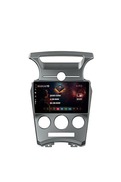 HUB64 Navigatie Kia Carens (2007-2011), 4GB RAM, Quadcore, Carplay, Android Auto