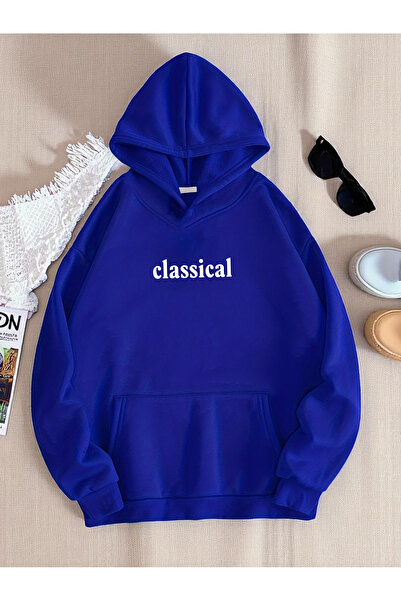 trendypassion Unisex Κλασικό εμπριμέ φούτερ Oversize