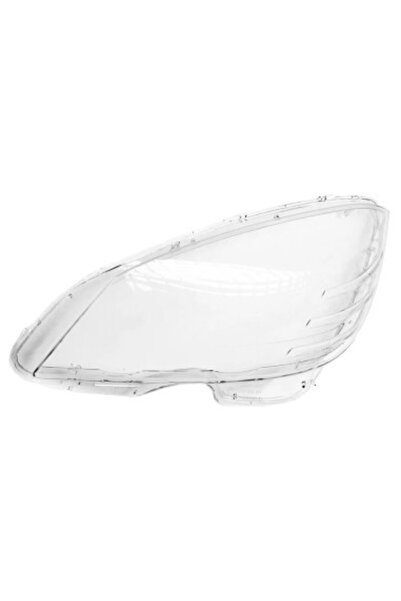 Xenon Bright Left headlight glass for Mercedes C-Class W204 Non Facelift (2007 - 2010)