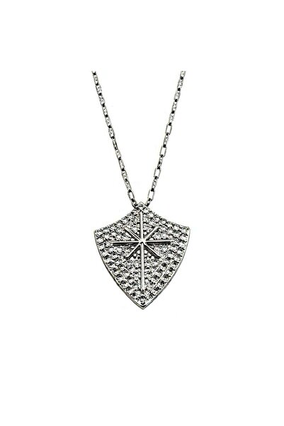 Sense of Atelier قلادة ميدالية نجمة القطب - فضية