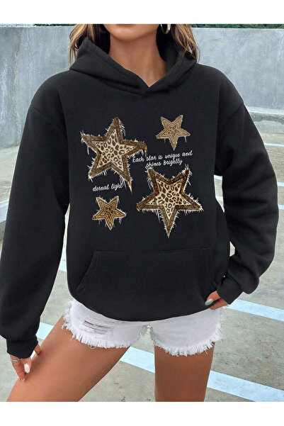 trendypassion Hanorac oversize unisex cu imprimeu Eternal Light