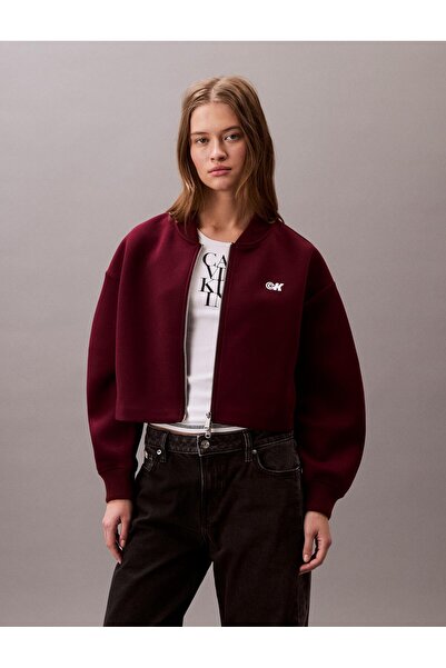 Calvin Klein A- OVERSIZED SCUBA ZIP BOMBER JA