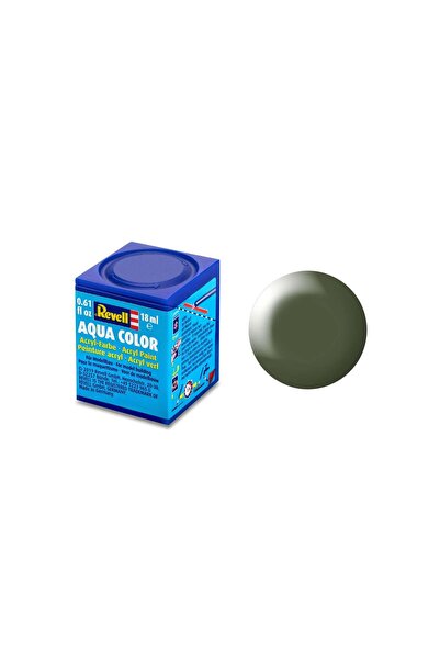 REVELL Vopsea Pe Baza De Apa Mătase Olive Green Ral 6003 18 Ml