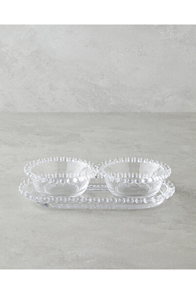 English Home Miny Cam 3 Piece Presentation Tray Transparent