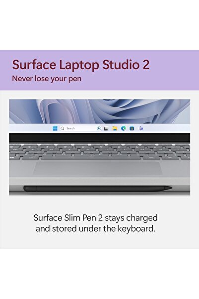 MICROSOFT Surface Laptop Studio 2- 14.4" i7, 16GB RAM, 512GB SSD, RTX 4050, Windows 11, Platinum