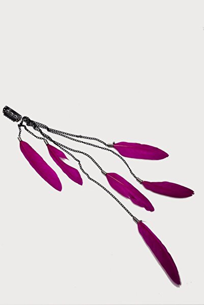 New Obsessions Lanț de păr cu pene Snur de păr Rasta