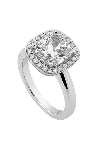 Diamonfire Silver ring for women with zirconium stone, 611406