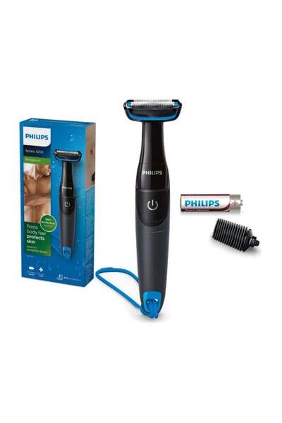 Philips Bodygroom BG1024/16، ماكينة تشذيب شعر الجسم والفخذ المقاومة للماء