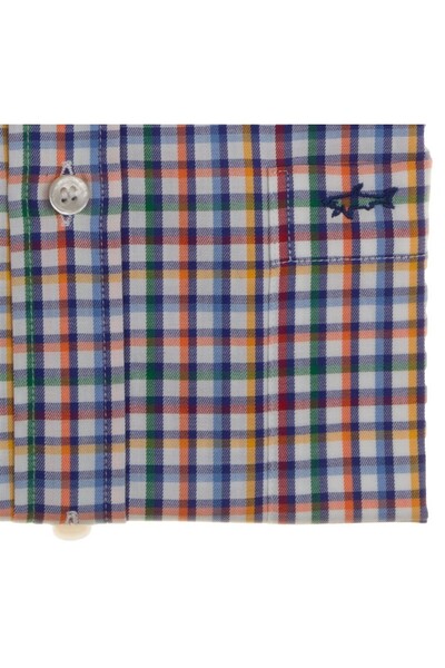 PAUL&SHARK MEN'S WOVEN SHIRT SHORT SLEEVES -