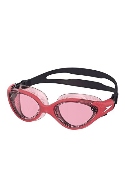 SPEEDO نظارات السباحة النسائية Biofuse 2.0 Gog Af باللون الأسود/الوردي، نظارا...