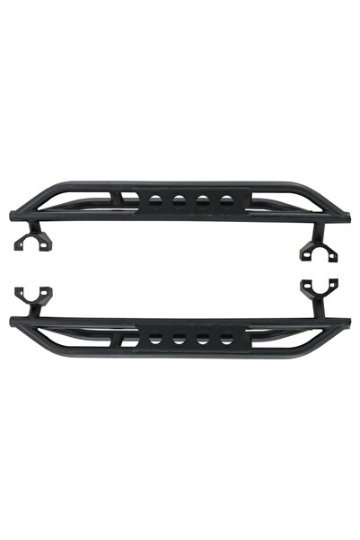 DELUXETUNING Praguri Trepte laterale compatibil cu Jeep Wrangler Rubicon JK 2007-2017 2 usi